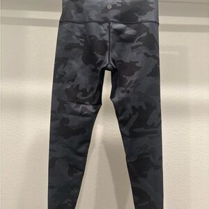lululemon athletica Kids Leggings - Dark Gray Camouflage